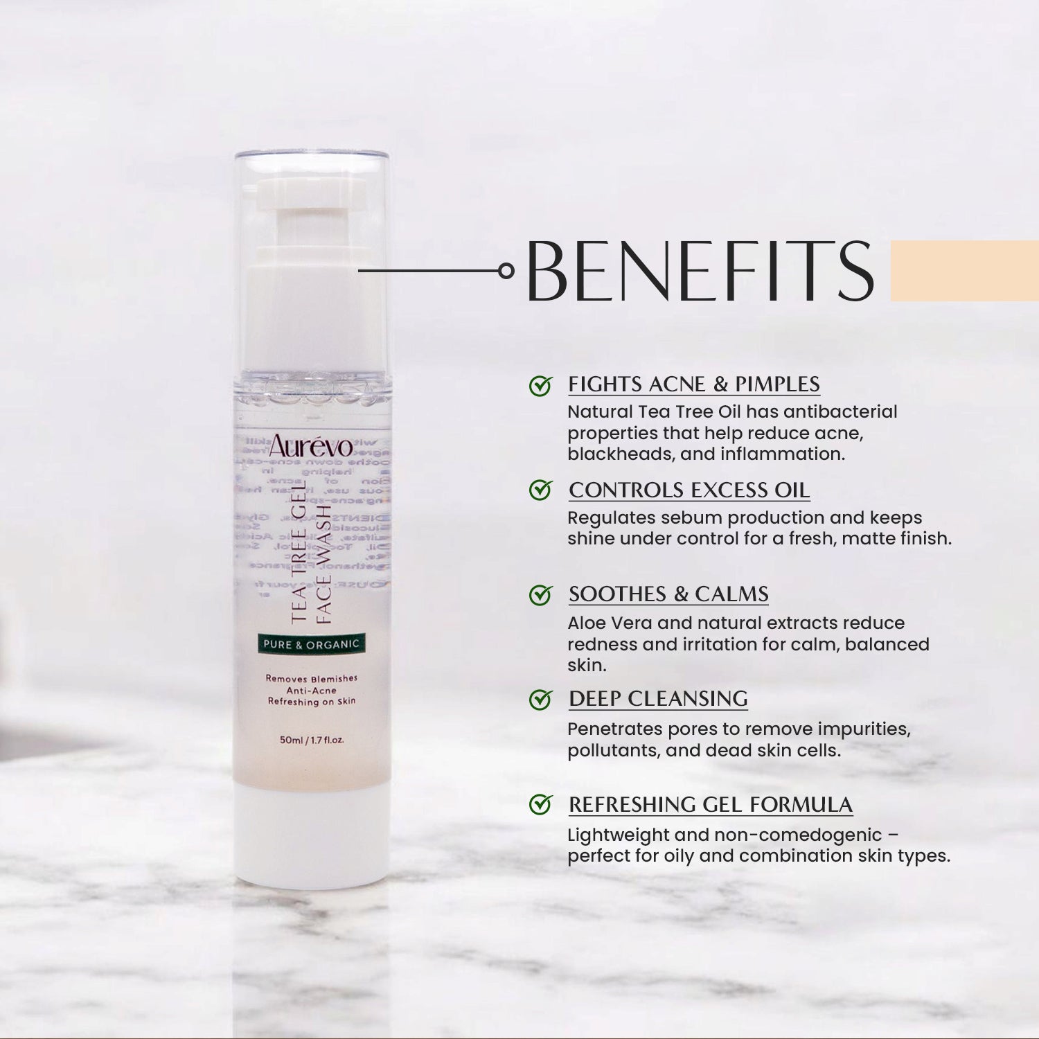 Tea Tree Gel Face Wash